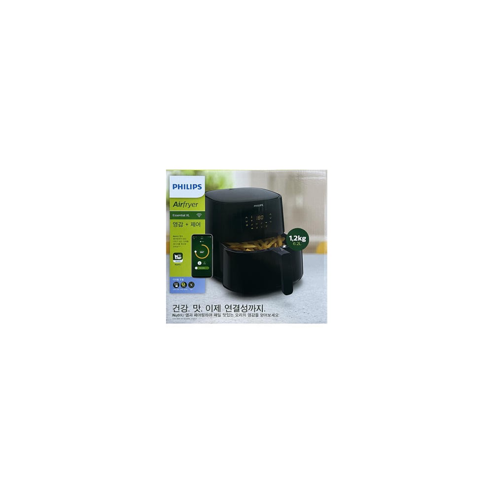 커넥티드 에센셜 에어프라이어 XL HD-9280/90 블랙 (정품) 새상품