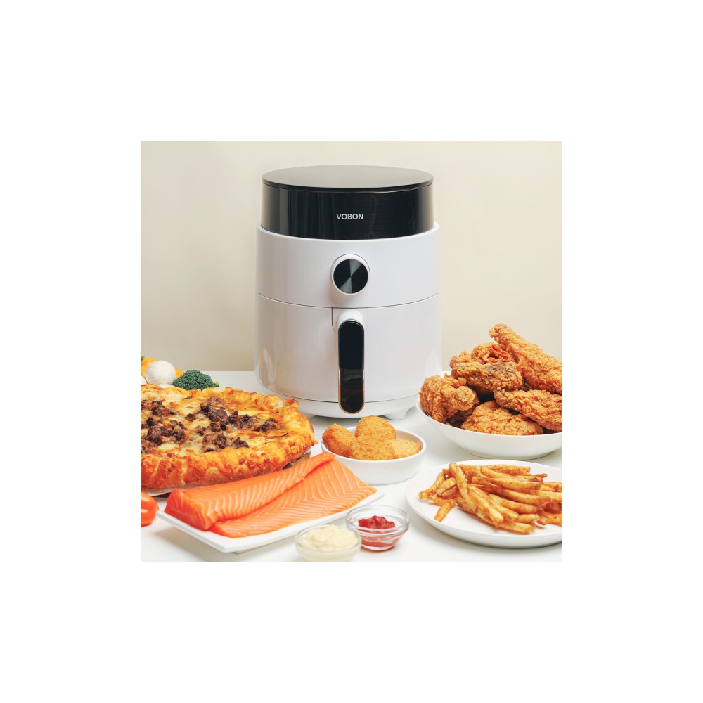 올스텐 에어프라이어 2.5L 화이트 VB-AF202W 심플 깔끔 편리함