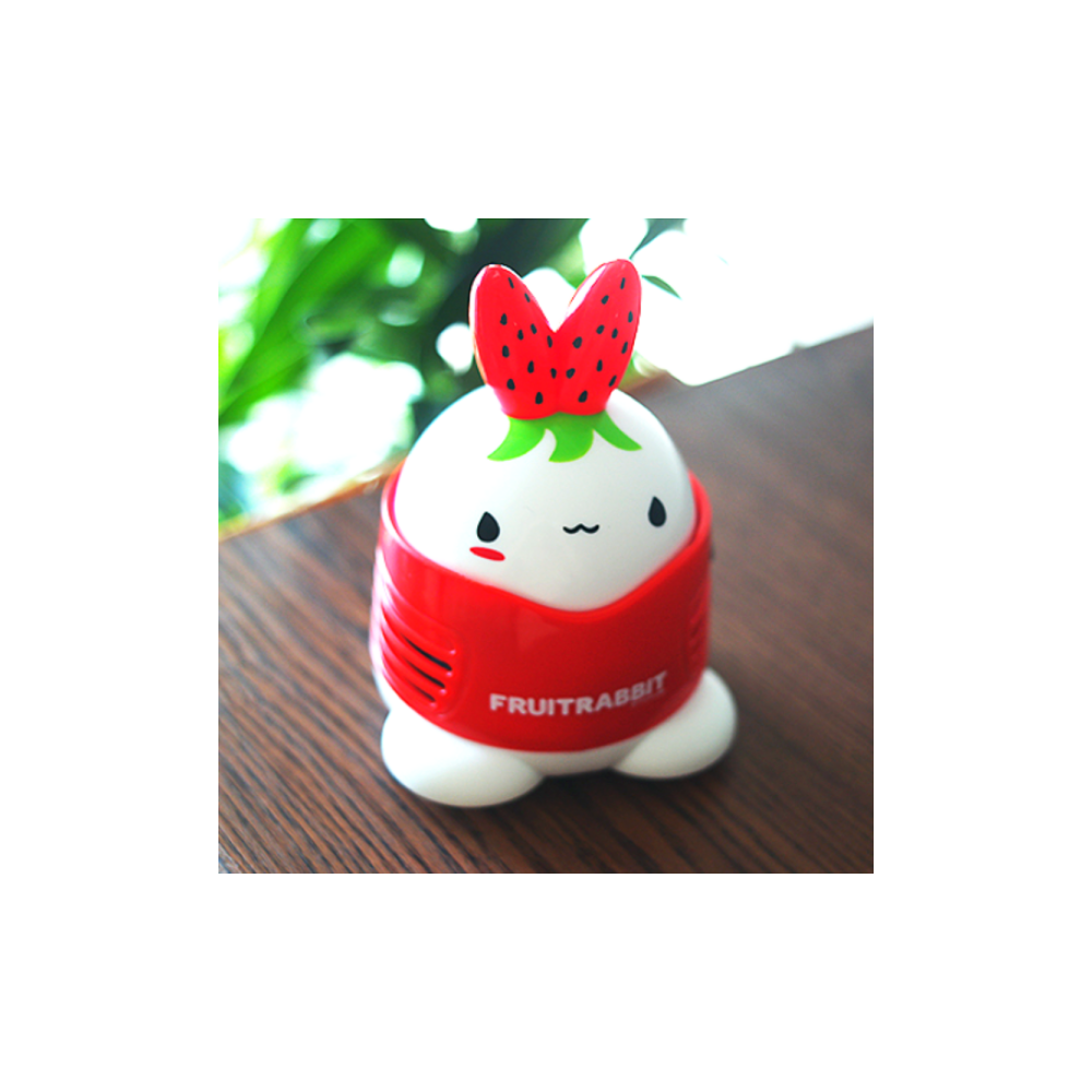 과일토끼 데스크 미니 전동 어린이 청소기 탁상용
